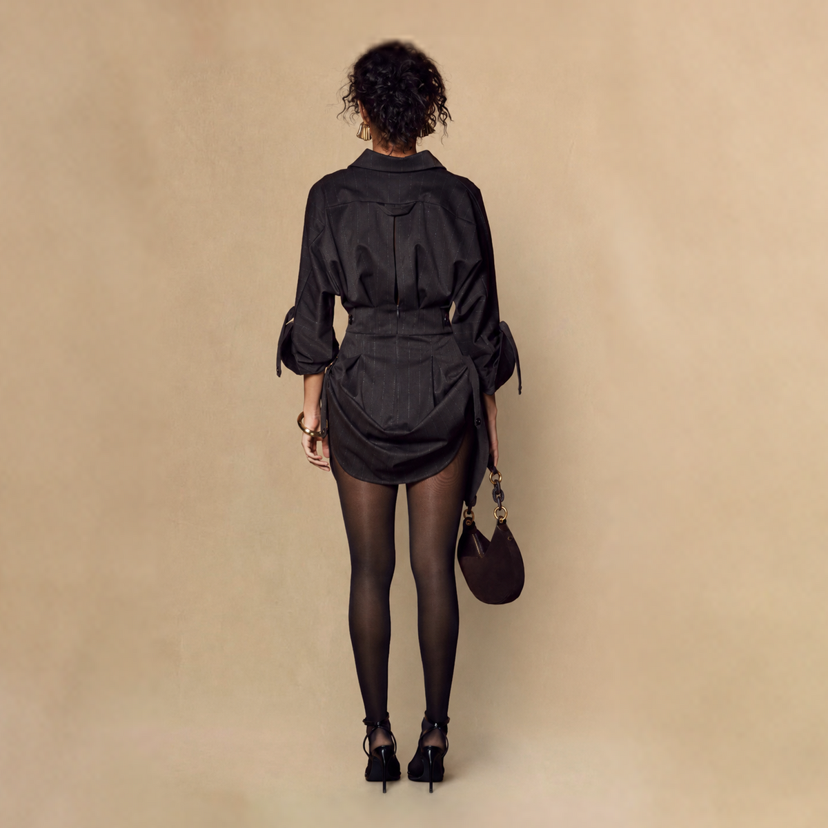 Sculpted Shirt Dress