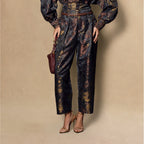 Floral Tailored Trousers